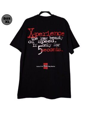 VINTAGE Winston Drag Racing USED Pocket Shirt (XL, Single Stitch, 1996, NHRA)